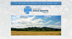 Desktop Screenshot of apcroceazzurra.it